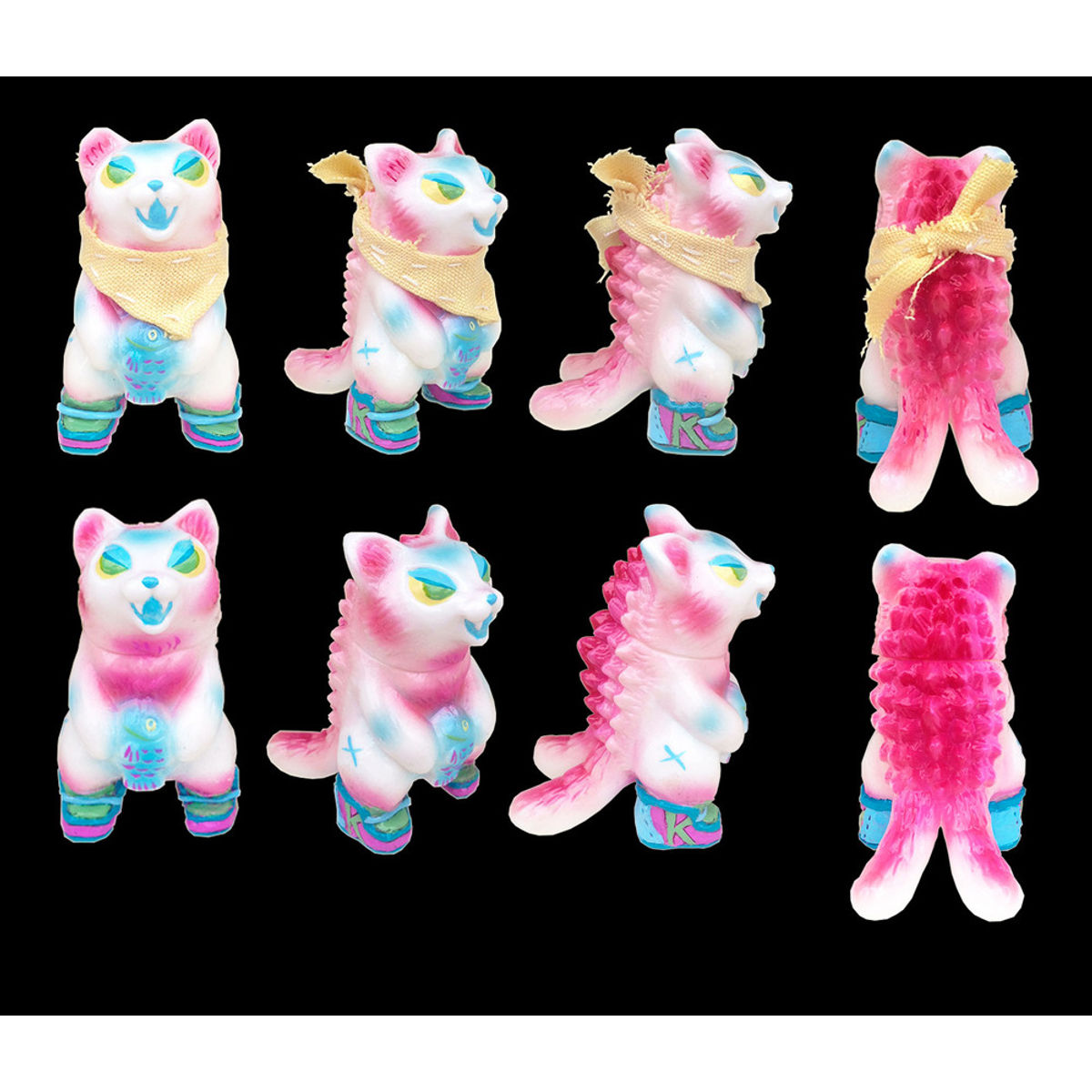 Custom Micro Negora (Sneakers & Bandana)
