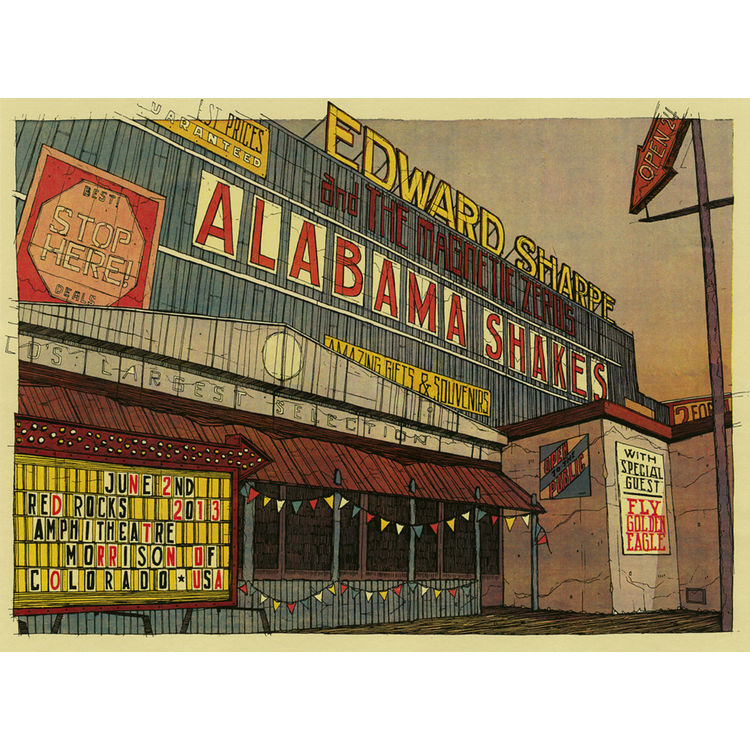 Edward Sharpe & Alabama Shakes (Red Rocks) by Landland