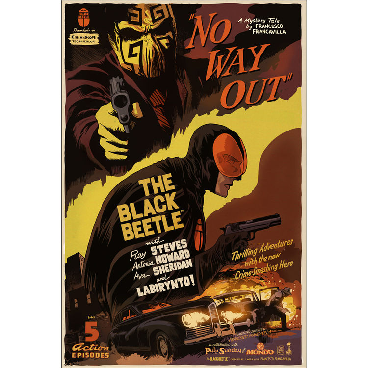 The Black Beetle by Francesco Francavilla