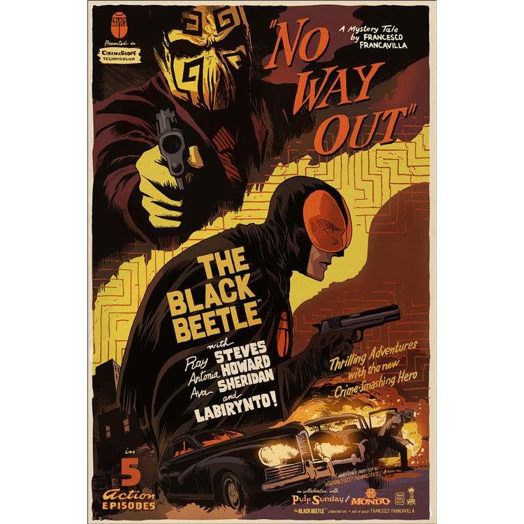 The Black Beetle - Variant by Francesco Francavilla