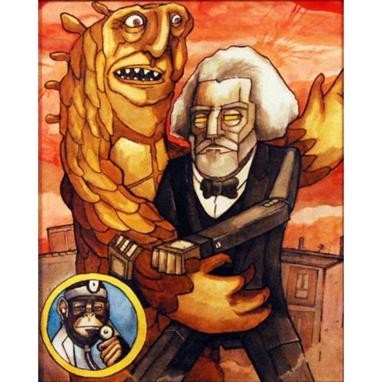 Frederick Douglass Mech MARK VI by Super Ugly