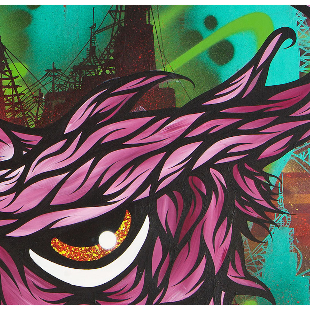 All Night Satellites - Print