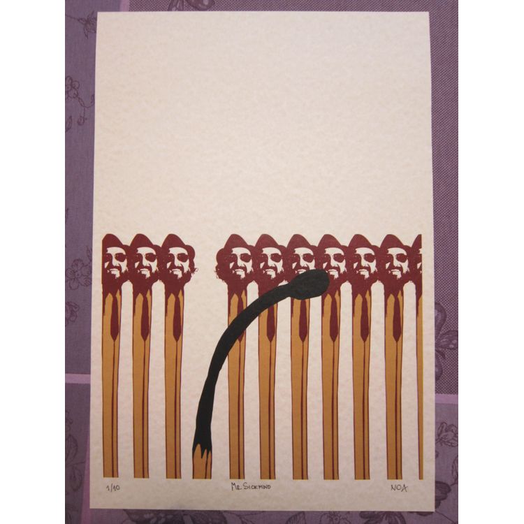 Mr.Sickmind 1 by NOA prints