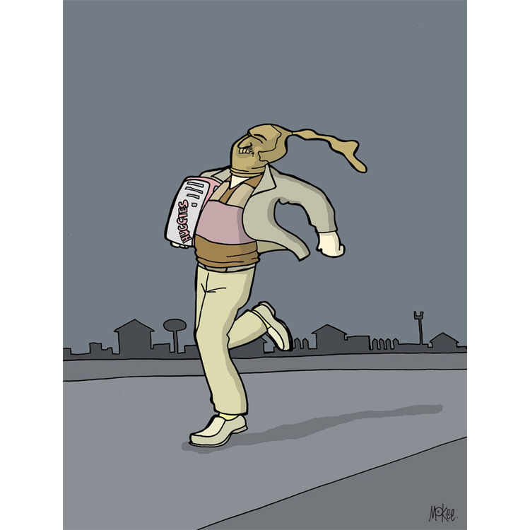 CHAISING ARIZONA by Pete McKee