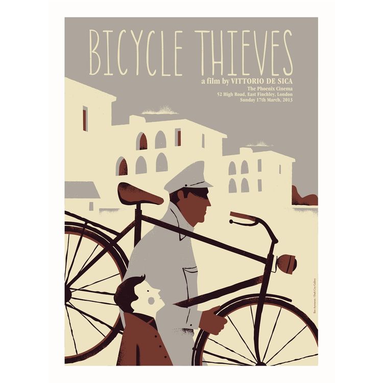 Bicycle Thieves (Ladri Di Biciclette) by Iker Ayestaran