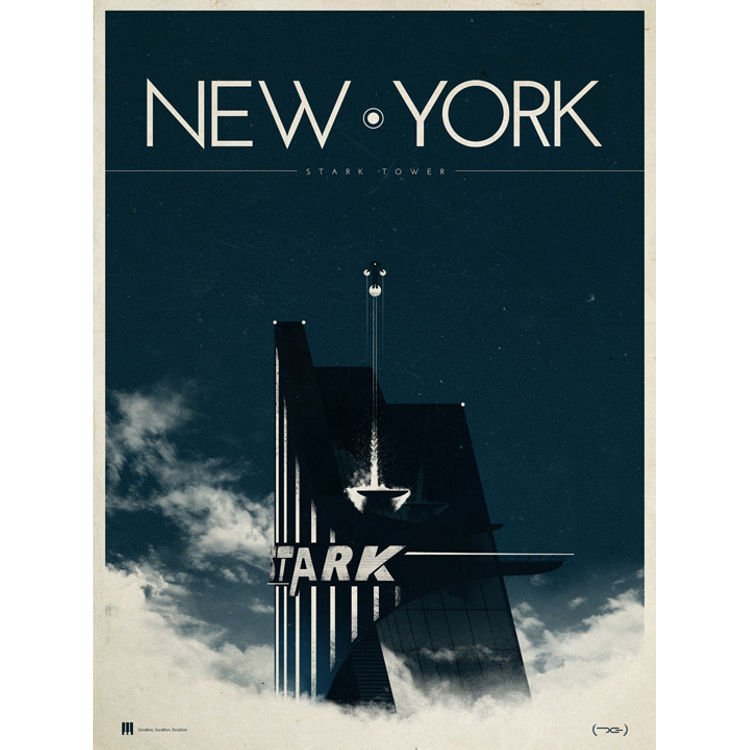 Stark Tower by Justin Van Genderen