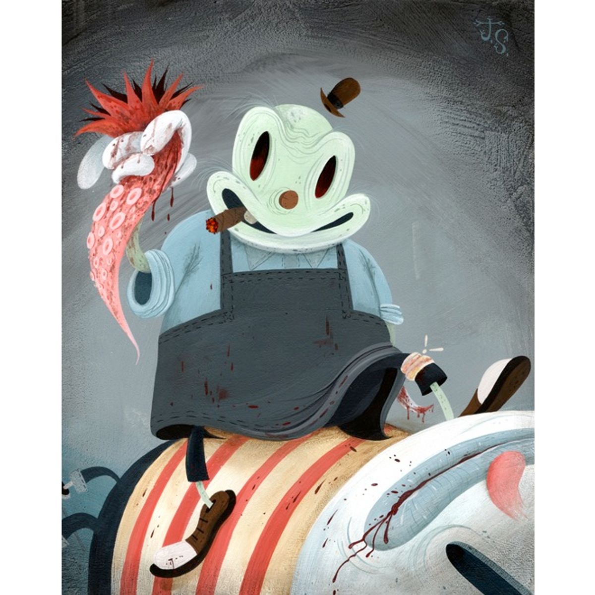 The Tongue Peddler - quiet time for choxy