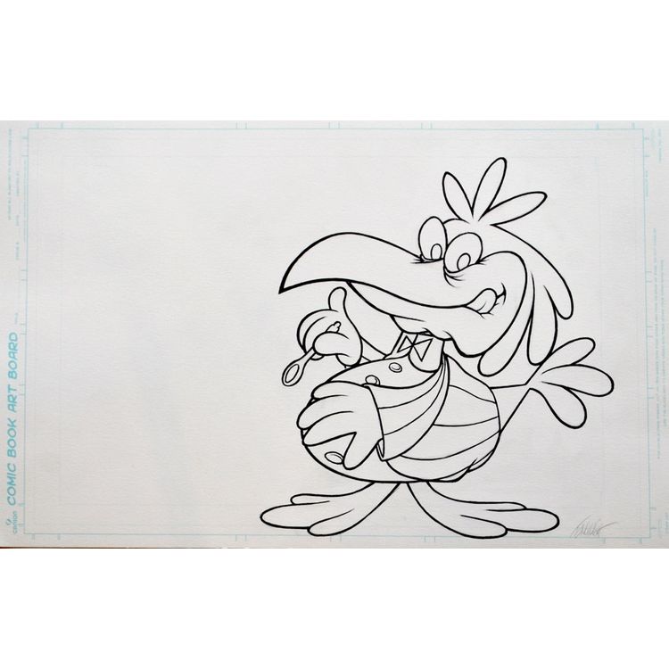 Cereal Killer: Coco Paunch Sketch by Ron English