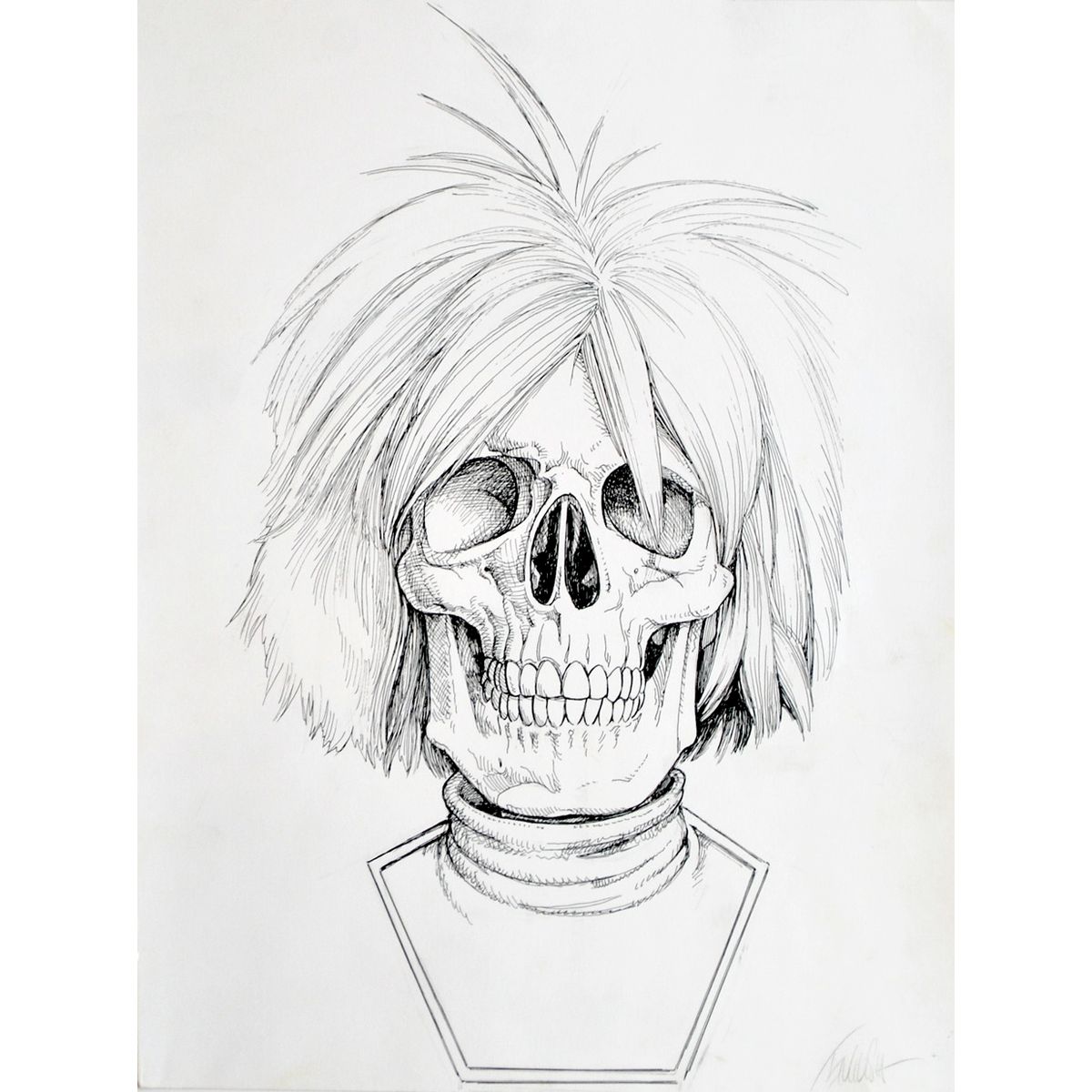 Figment Bust Turnaround Sketches