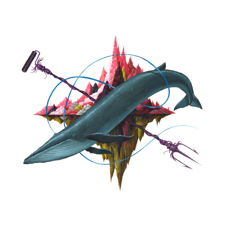 The Blue Whale by Jeff Soto