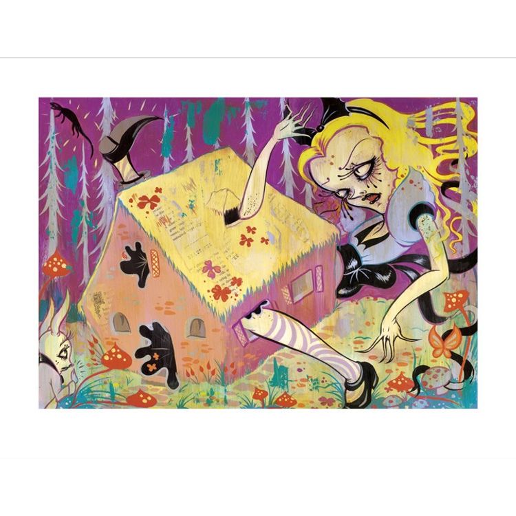 Alice in the House by Camille Rose Garcia