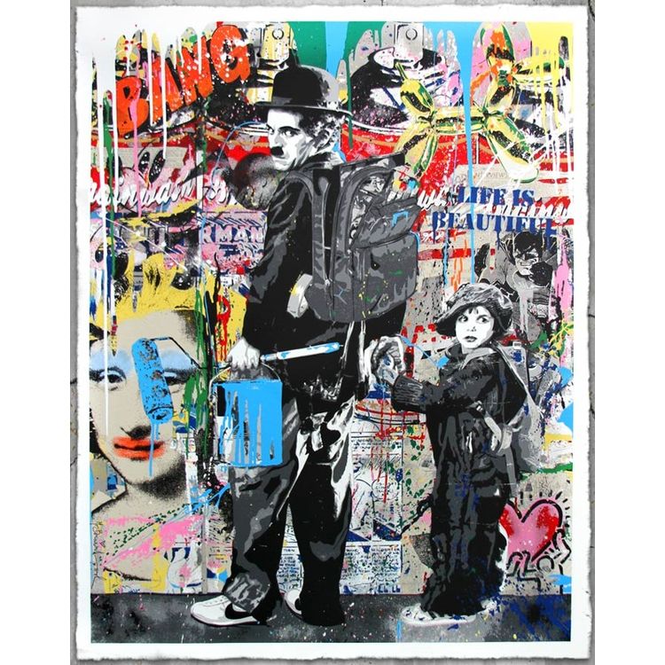 Just Kidding by Mr. Brainwash