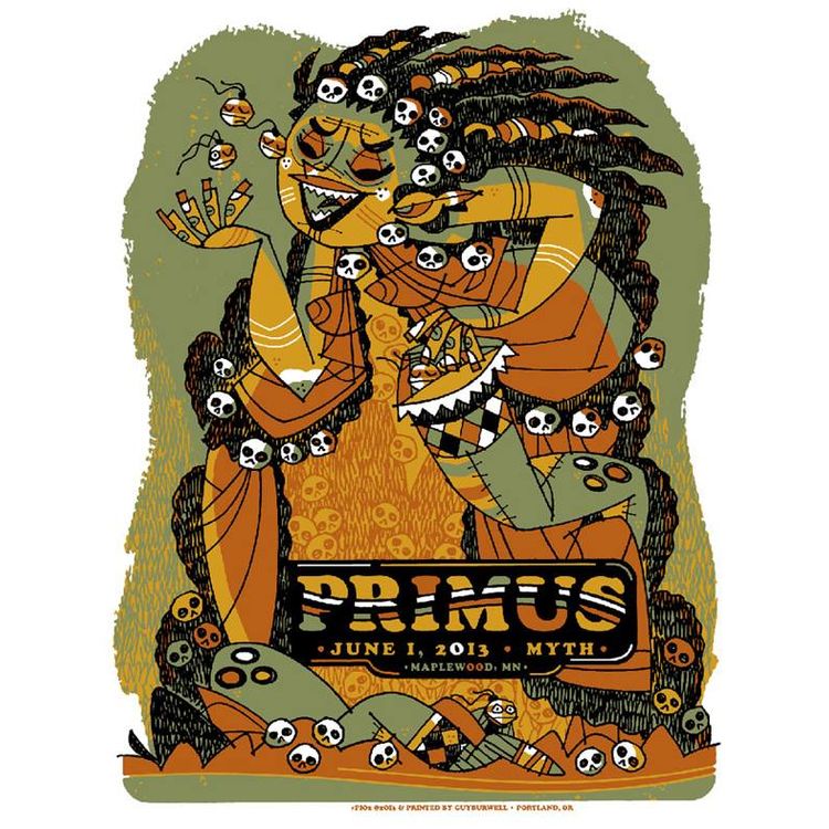 Primus – Maplewood, MN 2013 by Guy Burwell