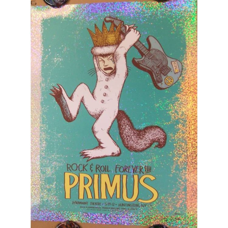 Primus - Huntington, NY, 2012 (Foil edition) by Jermaine Rogers