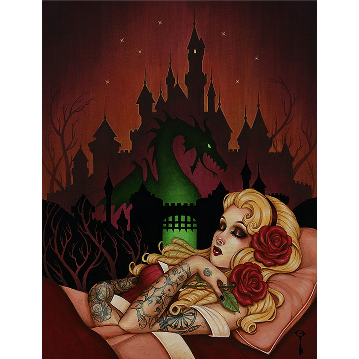 In Ageless Sleep, She Finds Repose