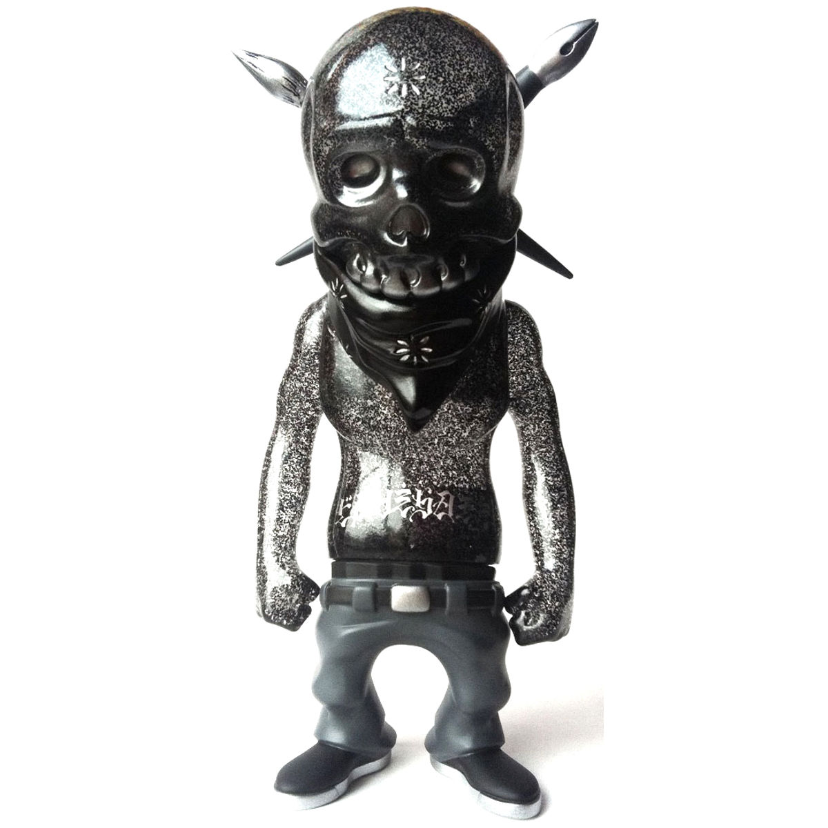 Rebel Ink - Clear Black Glitter