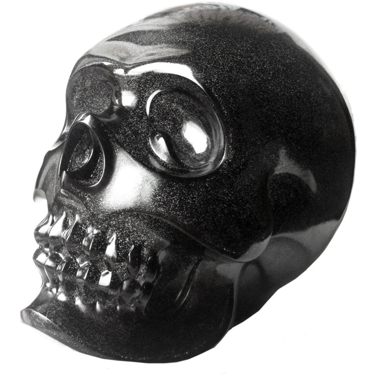 Hasadhu Shingon Skull - Clear Black Glitter