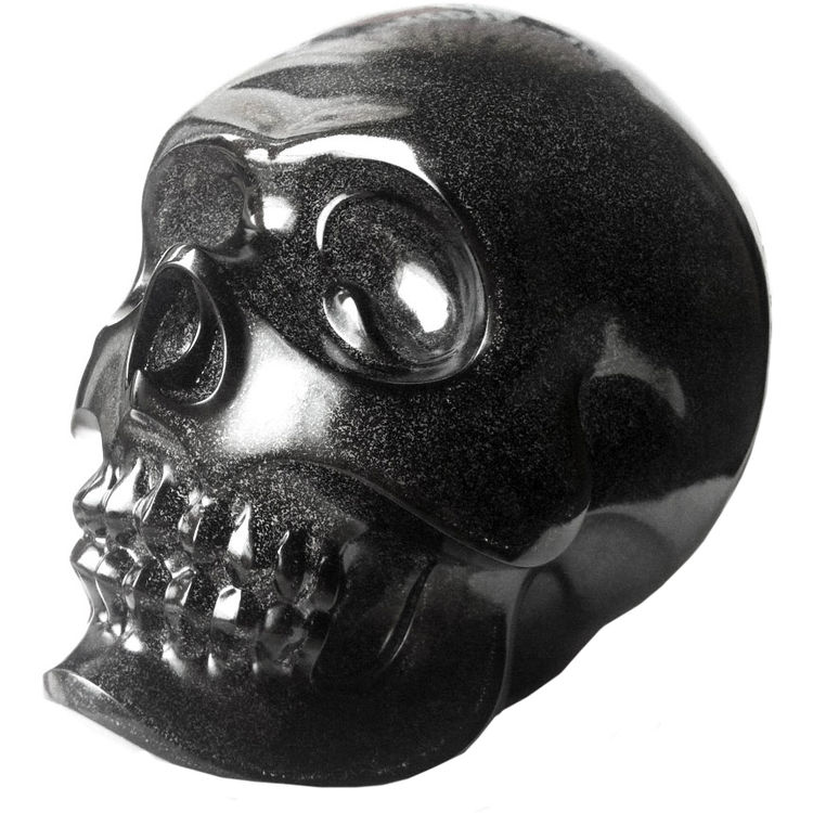 Hasadhu Shingon Skull - Clear Black Glitter by Usugrow