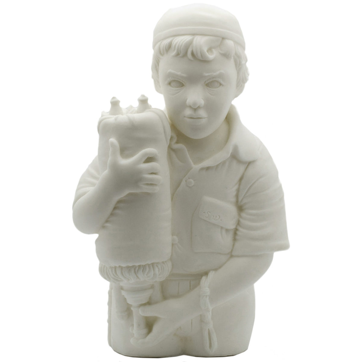 Hassidic Boy figure (White)