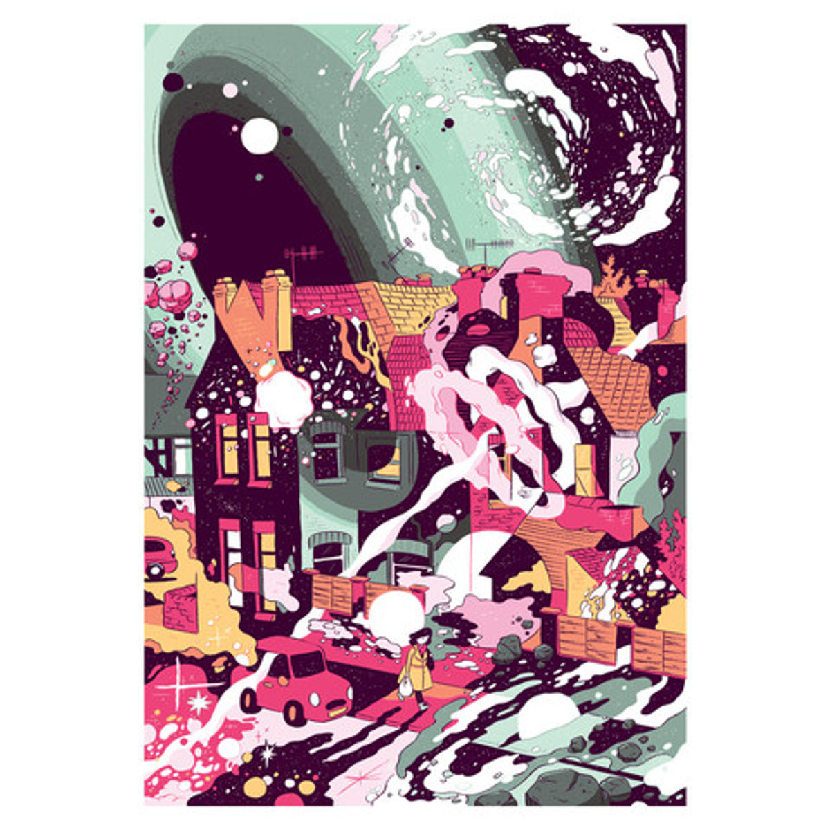 Walking Back From The Shop