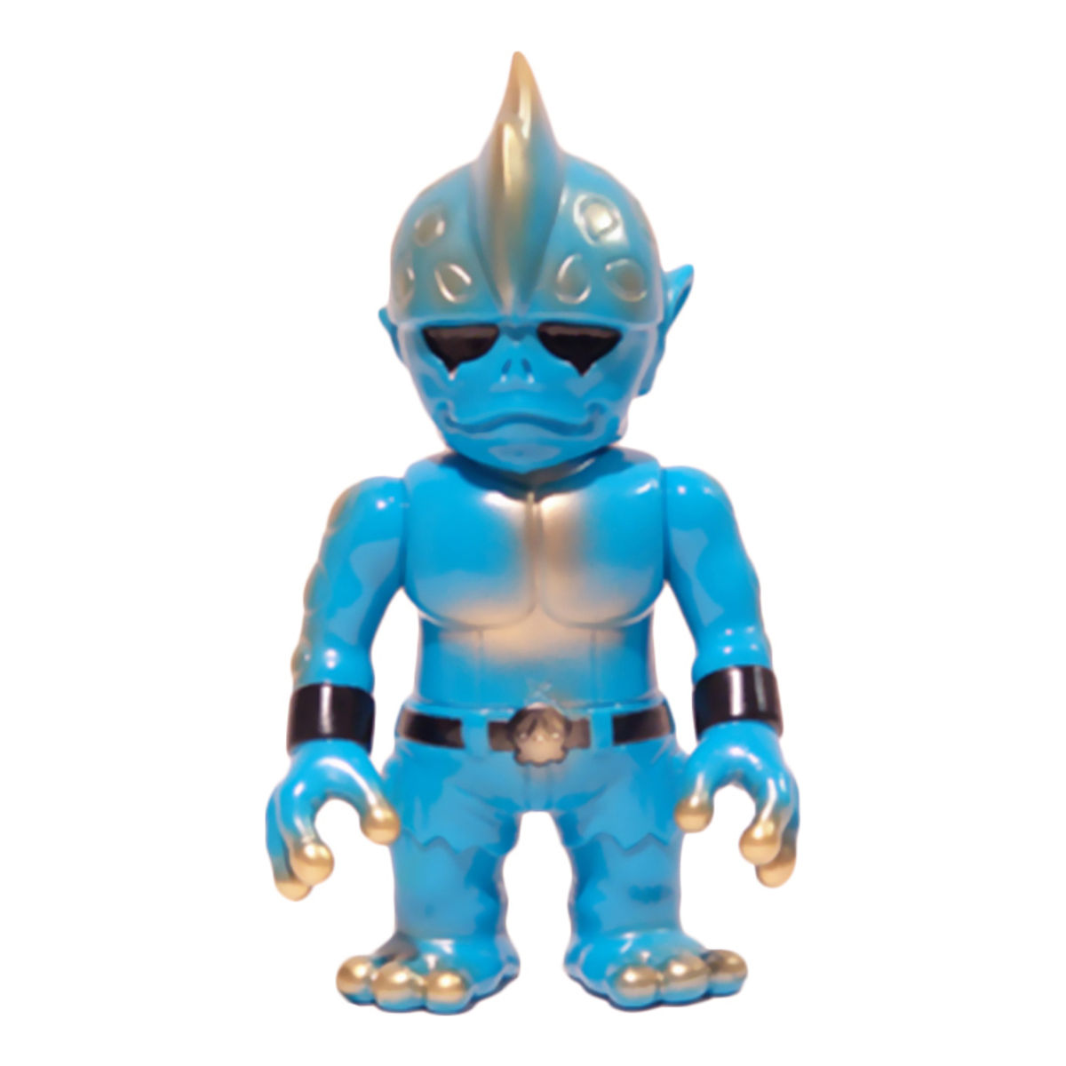 Mutant Head - Blue w/ Gold