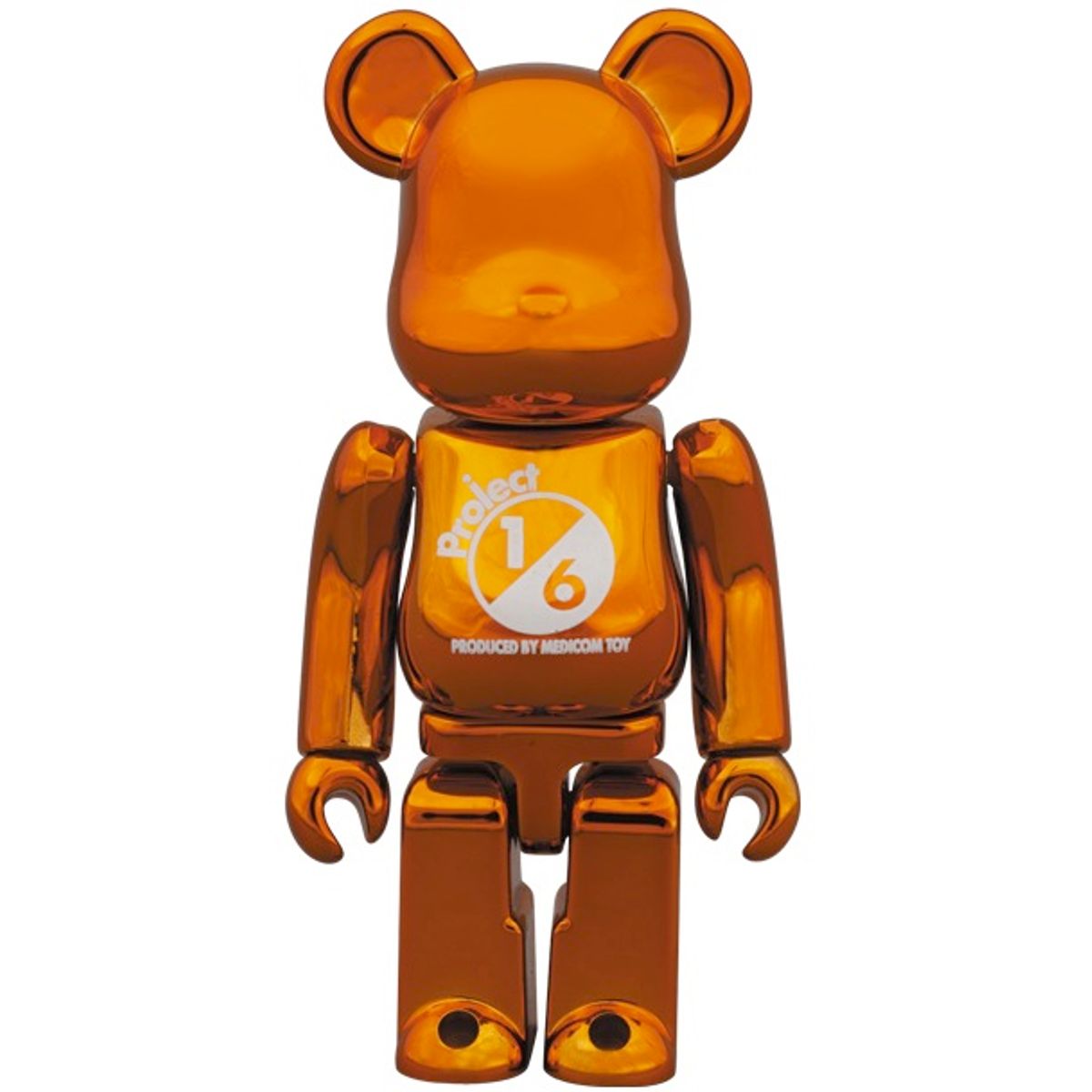 Project 1/6 Be@rbrick - Orange Plating