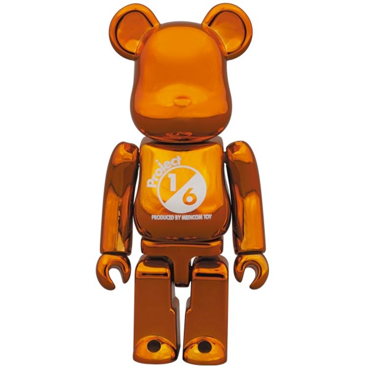 Project 1/6 Be@rbrick - Orange Plating by Medicom