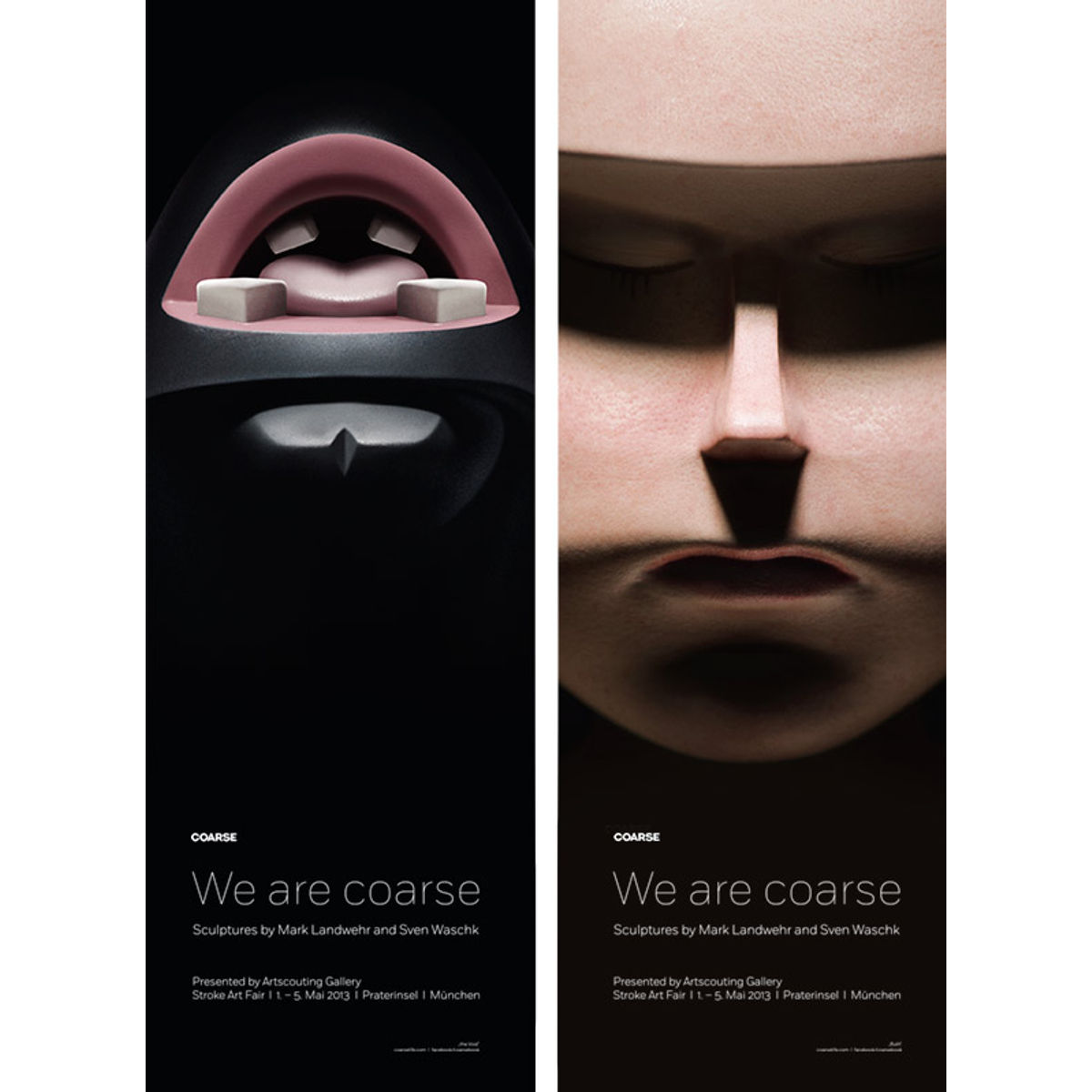" We are coarse – Ruth & Void" Poster Set