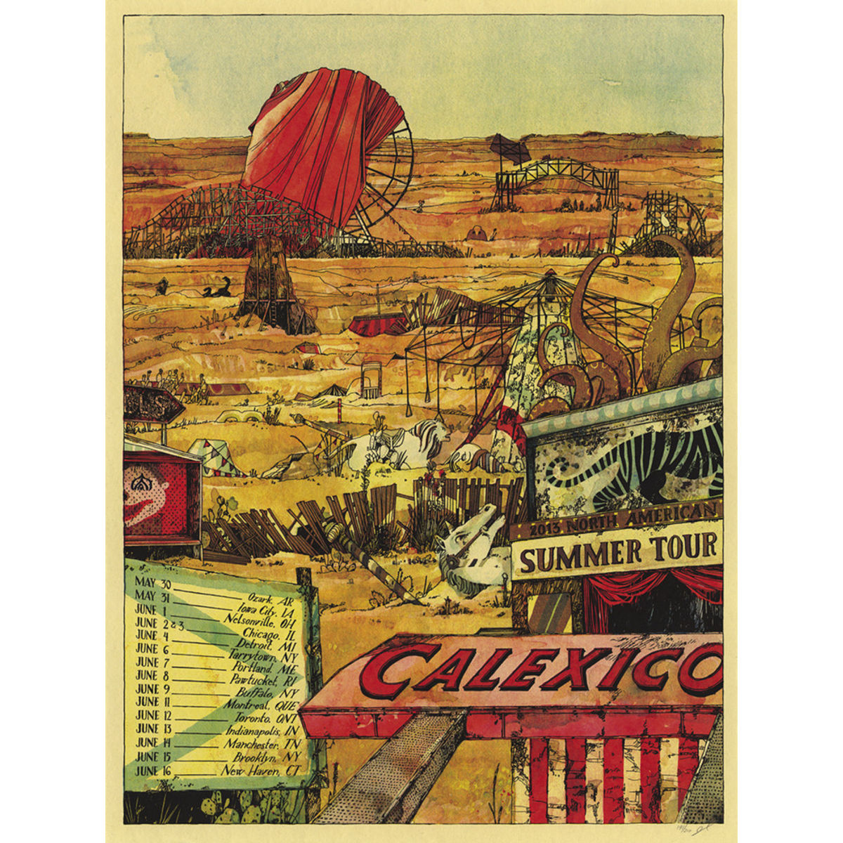 Calexico – North American Tour 2013
