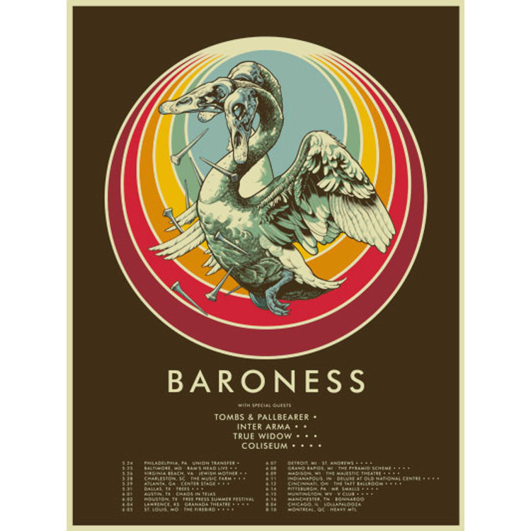 Baroness - 2013 Tour by John Baizley