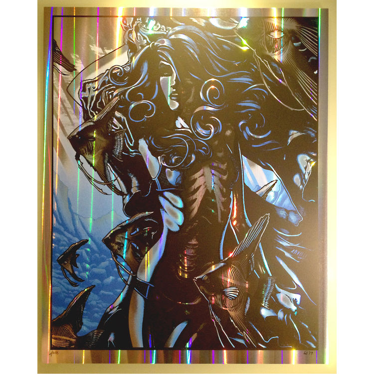 Suspension - Laser Foil Variant by Justin Anville