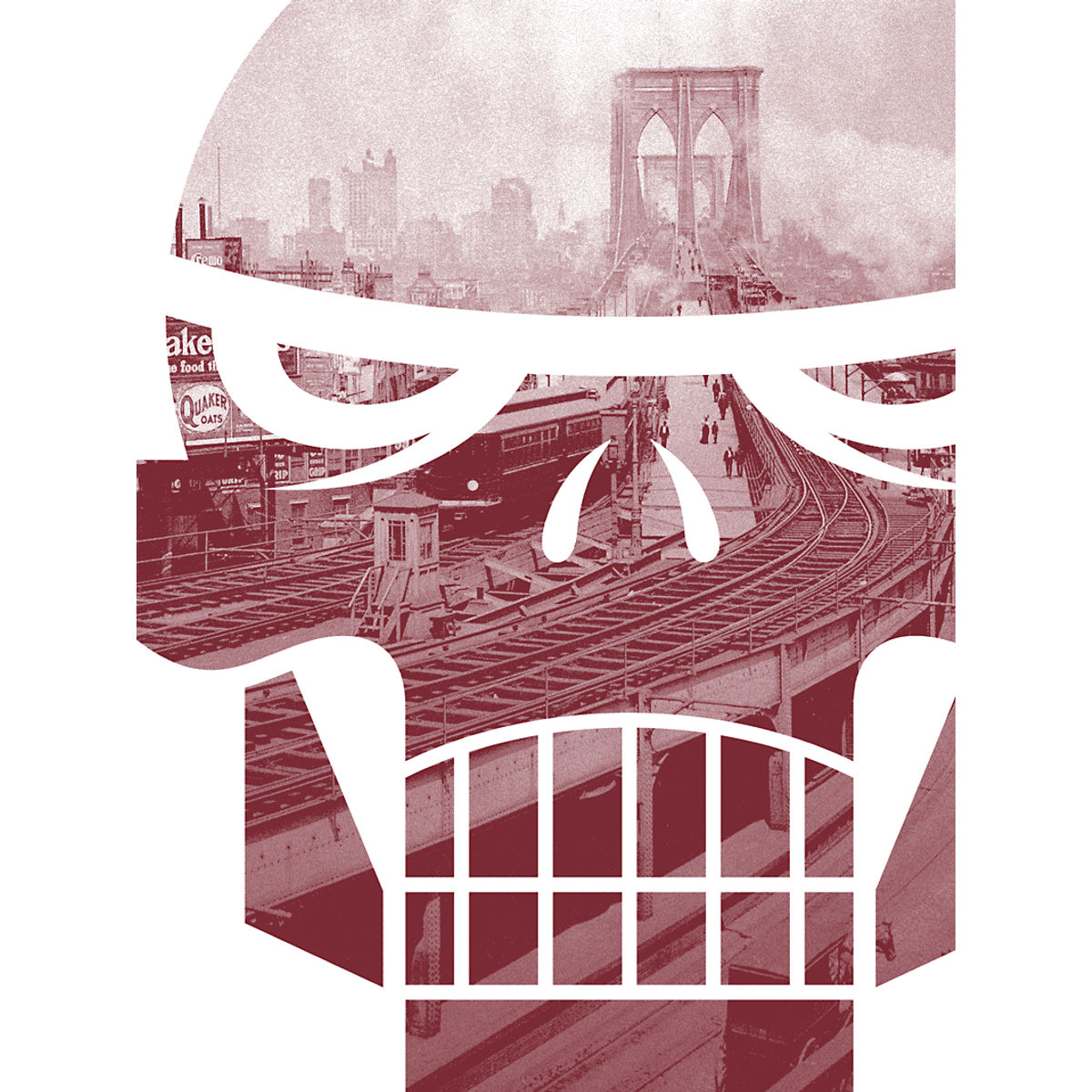 Brooklyn Terminal, Brooklyn Bridge, 1903 (Red)