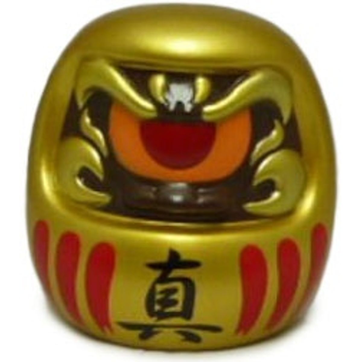 Fortune Daruma - Gold/Red