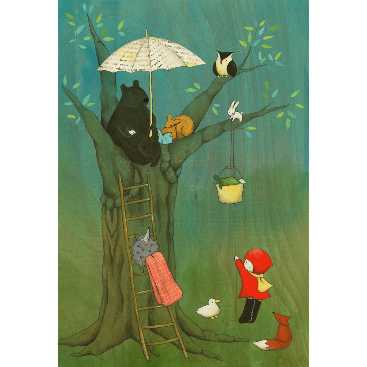 Story Time in the Forest