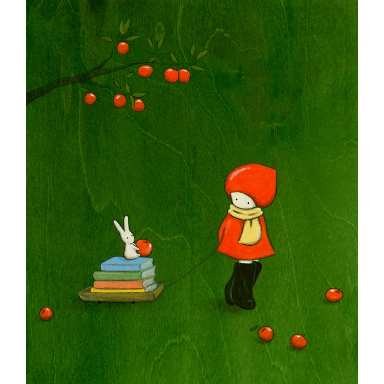 Librarian in Fall by Naoko Stoop