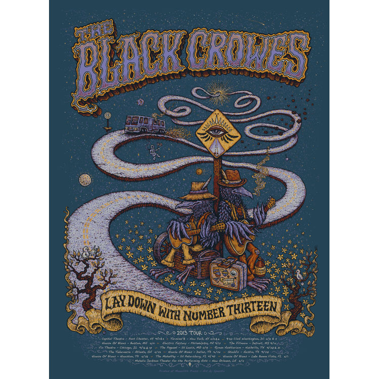 The Black Crowes – 2013 Tour by Marq Spusta