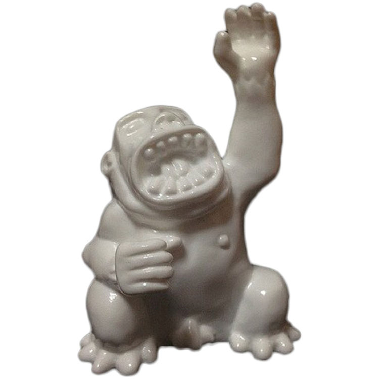 Monstre Ape - SOLID White by Monstrehero