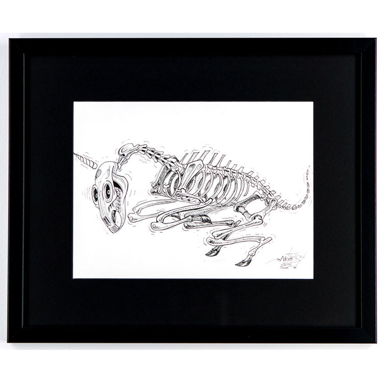 Skeleton of A Unicorn by Nychos