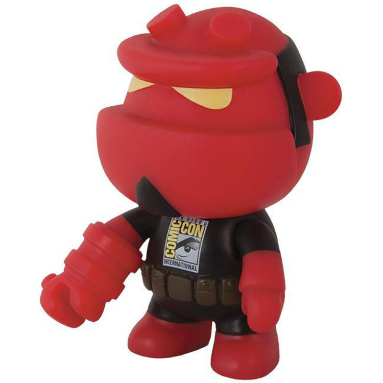 SDCC Red Hellboy Mini Qee by Mike Mignola