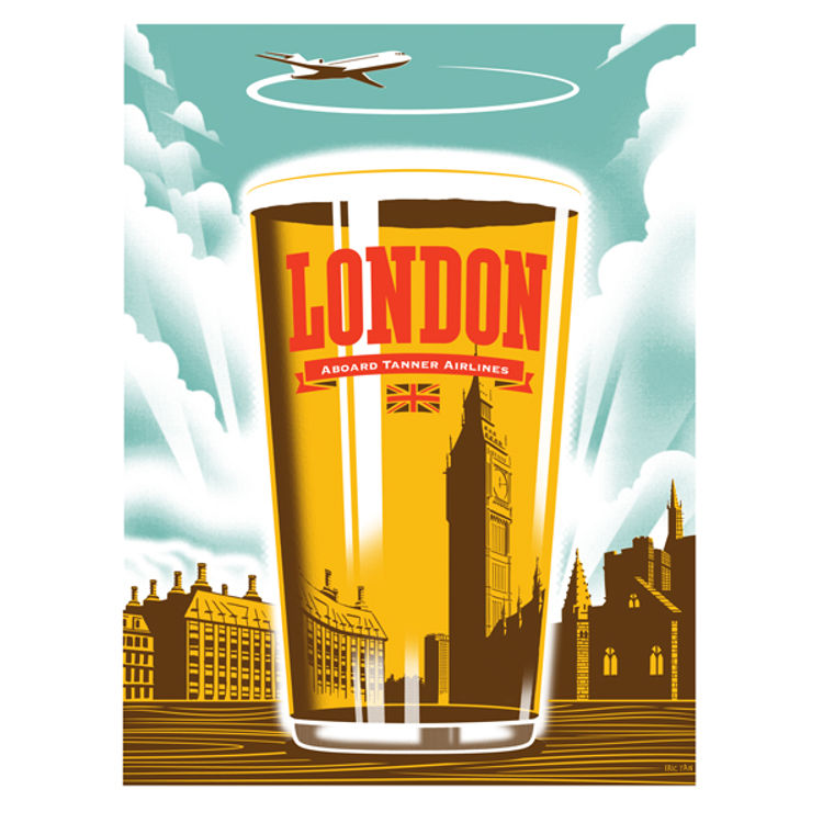 Tanner Airlines - London by Eric Tan