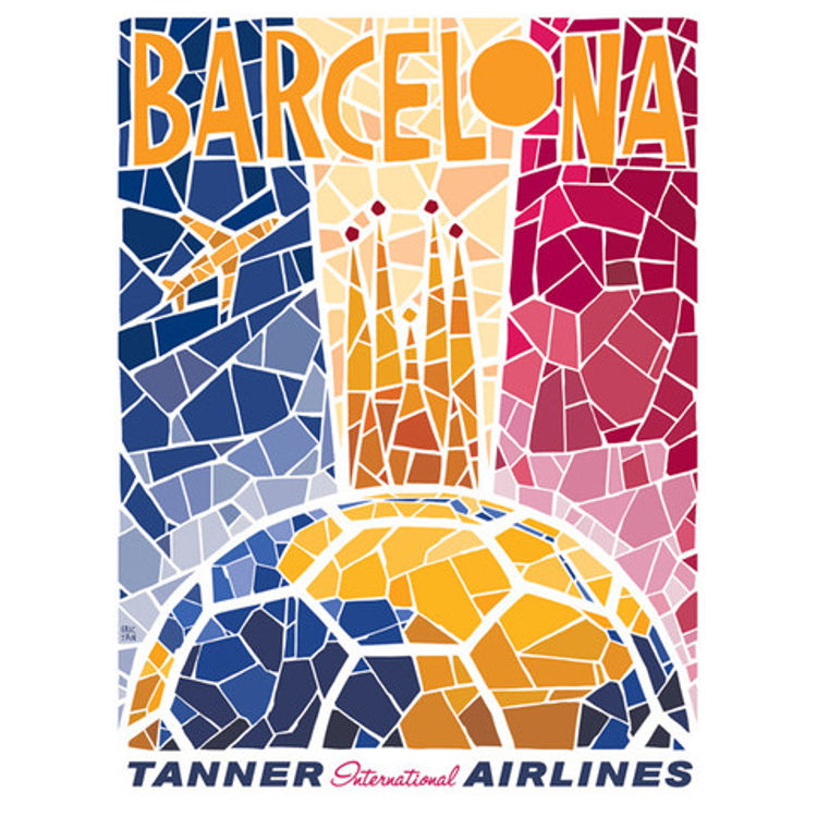 Tanner Airlines - Barcelona by Eric Tan