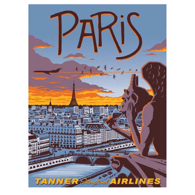 Tanner Airlines - Paris by Eric Tan