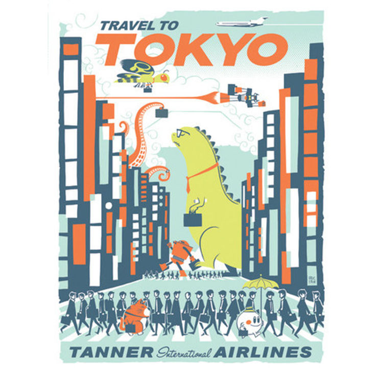 Tanner Airlines - Tokyo by Eric Tan