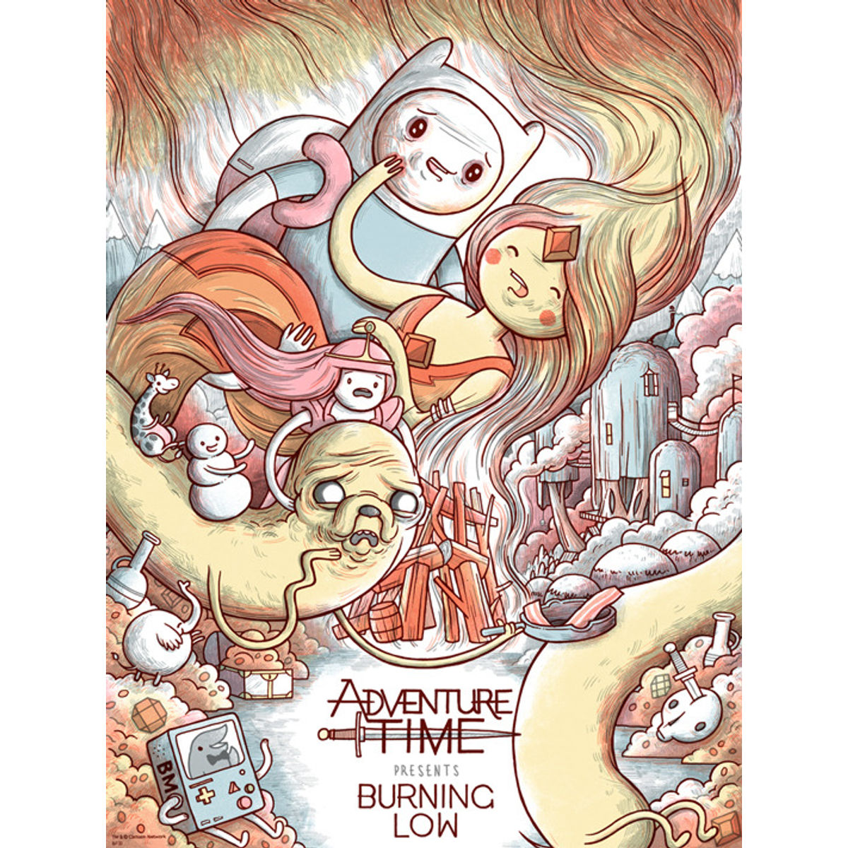 Adventure Time - Burning Love