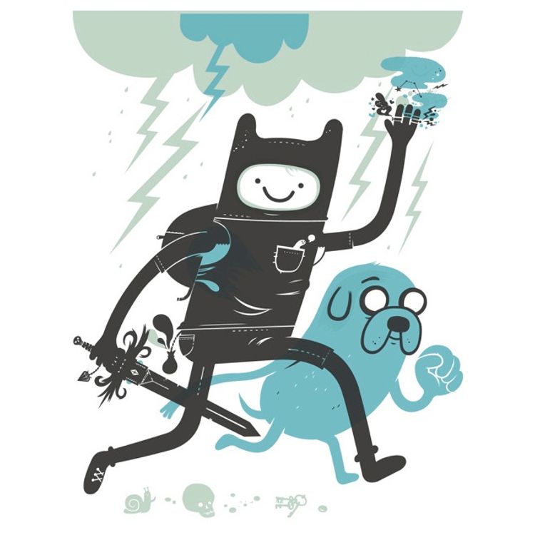 NInja Finn by The Little Friends of Printmaking