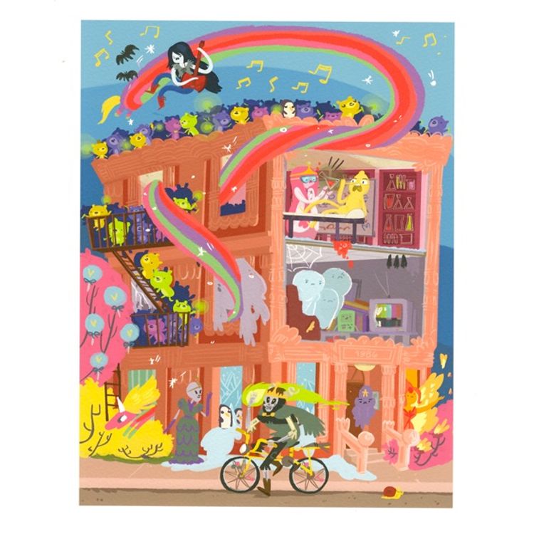 Apartment in the Land of Ooo by Kassandra Heller