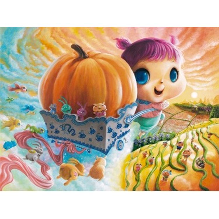 Pumpkin Cart by TikKa Ng