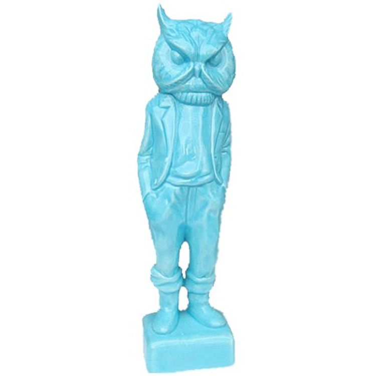 Beatnik Owl Dude by Robin VanValkenburgh