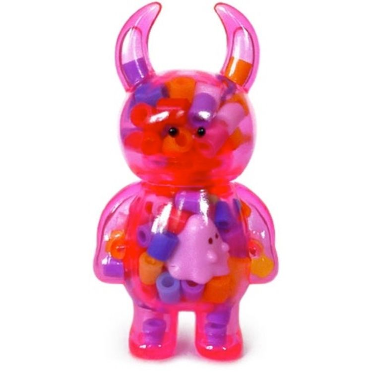 Uamou - Oops I Ate Boo - Clear Pink with Rainbow Beads by Uamou (Ayako Takagi)