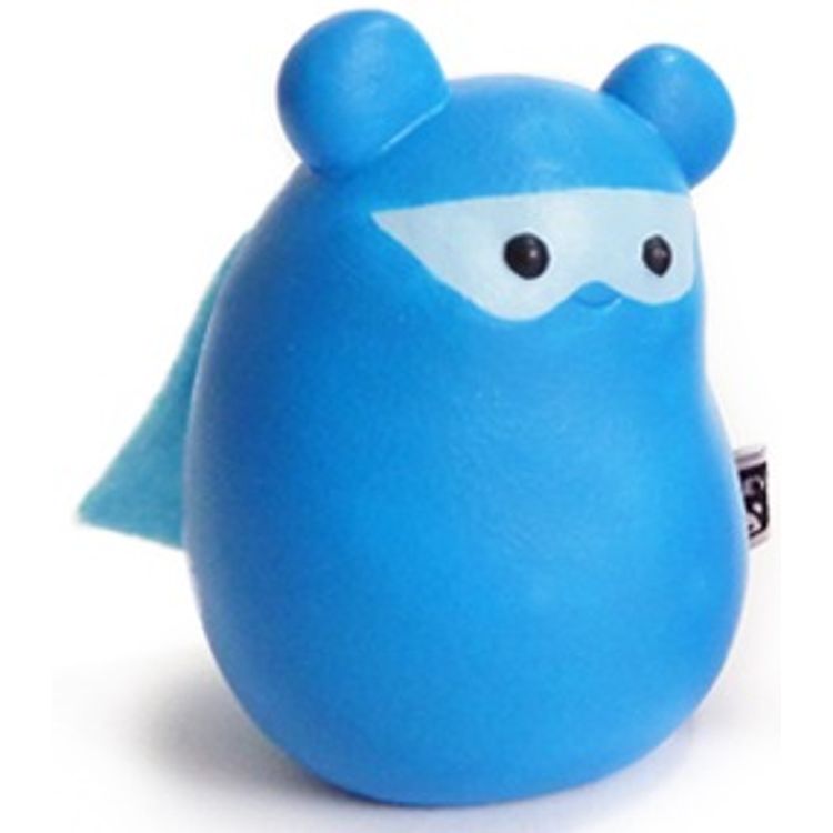 Blue Vinyl Caped Cavey by A Little Stranger